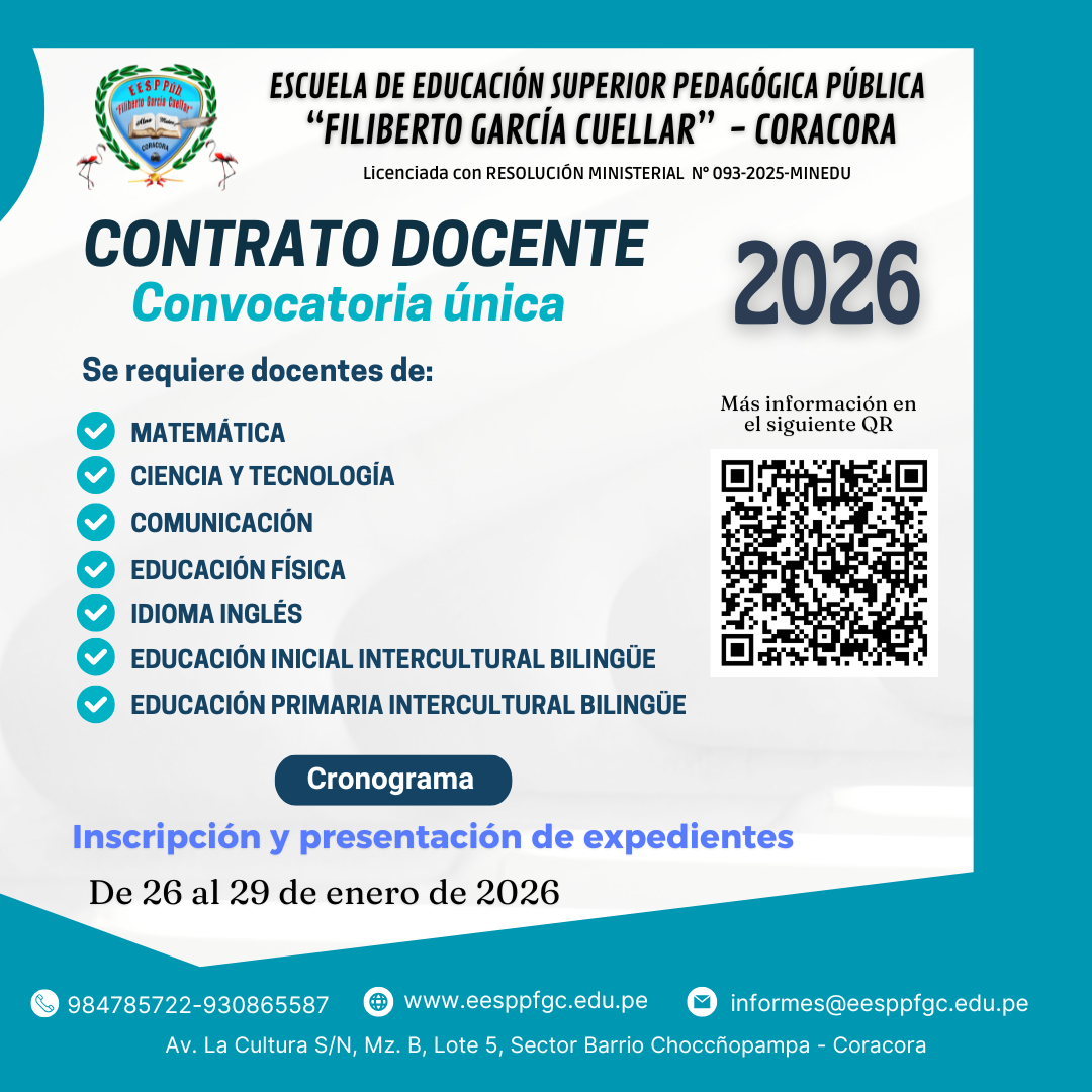 CONTRATO DOCENTE 2026